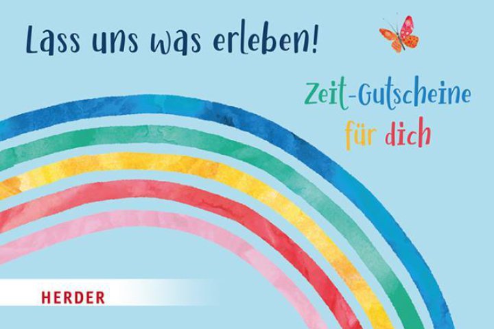 Lass uns was erleben! - Zeit-Gutscheine für dich