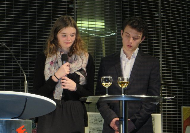 Preisverleihung 2018 - Ankündigung 2. Preisträgerin Altersgruppe 1 - Paola Rigi-Luperti 