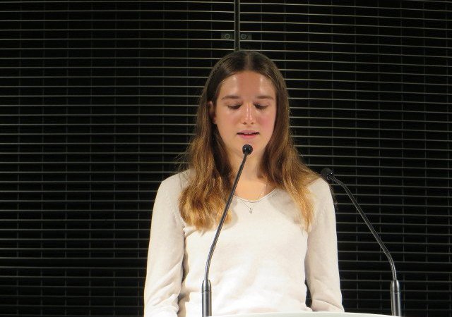 Preisverleihung 2018 - Lesung Amy Holbach