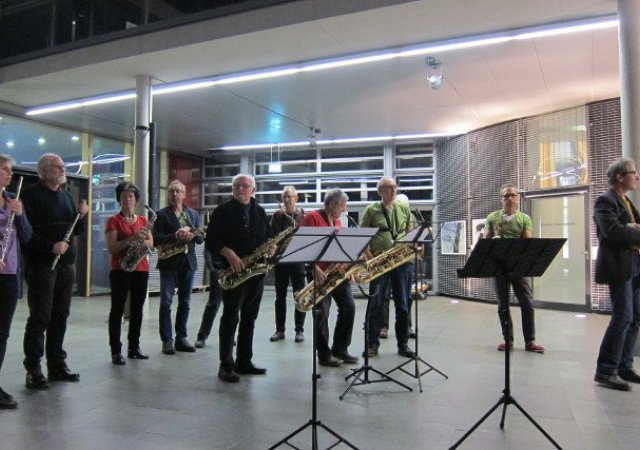 Preisverleihung 2018 - Die Sax&Phon company der Tübinger Musikschule
