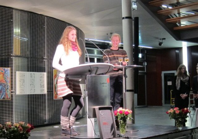Preisverleihung 2018 - Laudatio: Clara Breidenstein - Jugendgemeinderätin