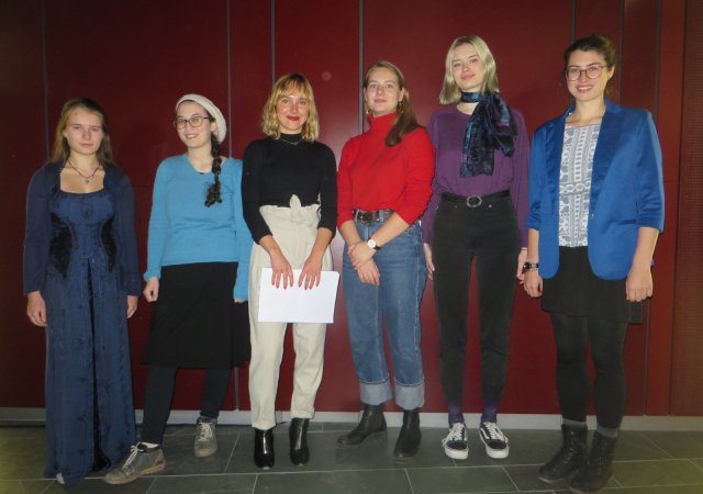 Bilder der Preisverleihung Schreibwettbewerb für junge Menschen 2019