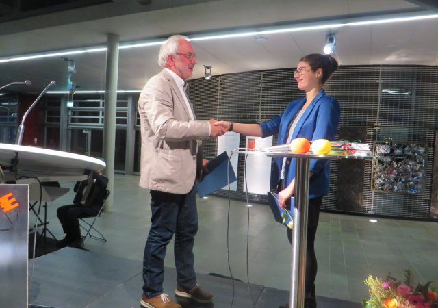 Bilder der Preisverleihung Schreibwettbewerb für junge Menschen 2019
