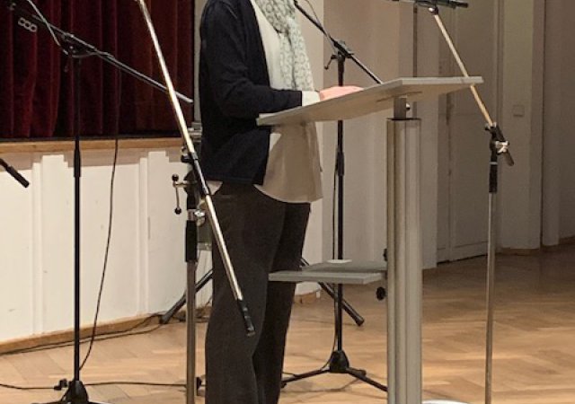 Helge Noack von der Buchhandlung Wekenmann