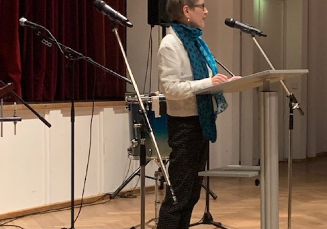 Dr. Marianne Dörr von der Museumsgesellschaft