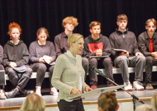 Dr. Daniela Hüttig, Erste Landesbeamtin und Schirmherrin (Foto Norbert Kraas)