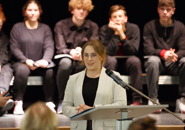Preisträgerin Caroline Gramsch (Foto Norbert Kraas)