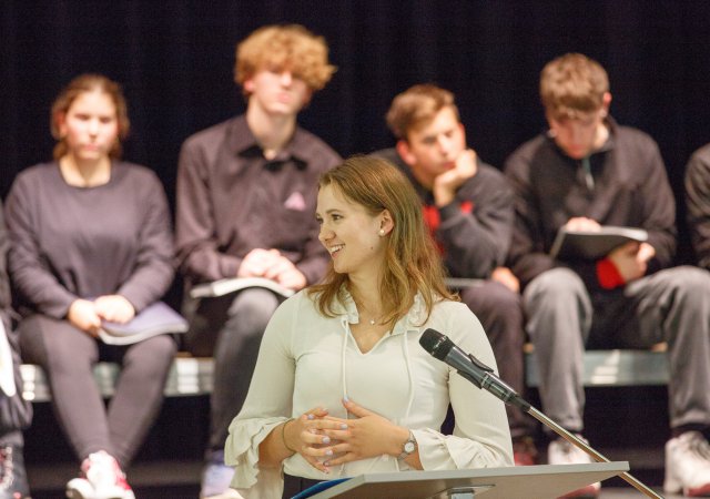 Preisträgerin Hanna Volmers (Foto Norbert Kraas)