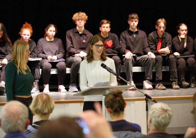 Preisträgerin Panna Frankó (Foto Norbert Kraas)