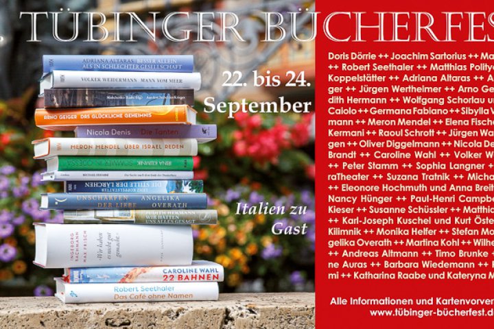 Bücherfest Tübingen 2023 Foto Norbert Kraas