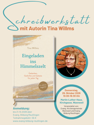 Schreibwerkstatt mit Tina Willms
